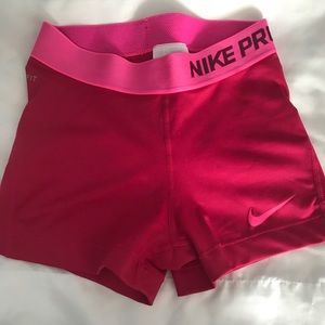 Nike spandex shorts